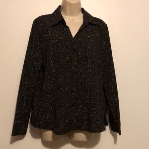 Croft and Barrow Women's Large Button Down Blouse